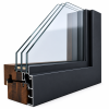 Cửa sổ gỗ nhôm ZS97
